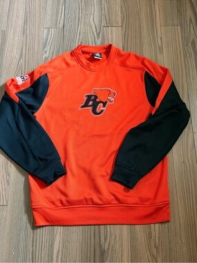 Reebok BC Lions sweatshirt  Authentic Sideline